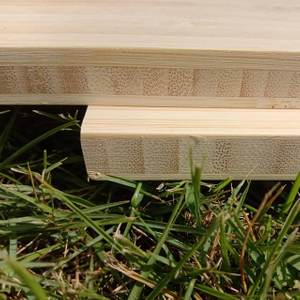 19 mm natürliche vertikale 3-lagige Bambusplatten in Möbelqualität