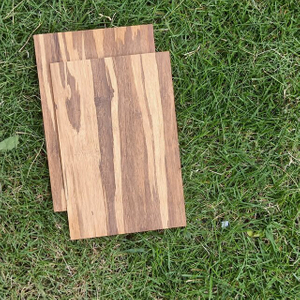 5mm 1ply Tiger Grain Strang gewebte Bambusplatte